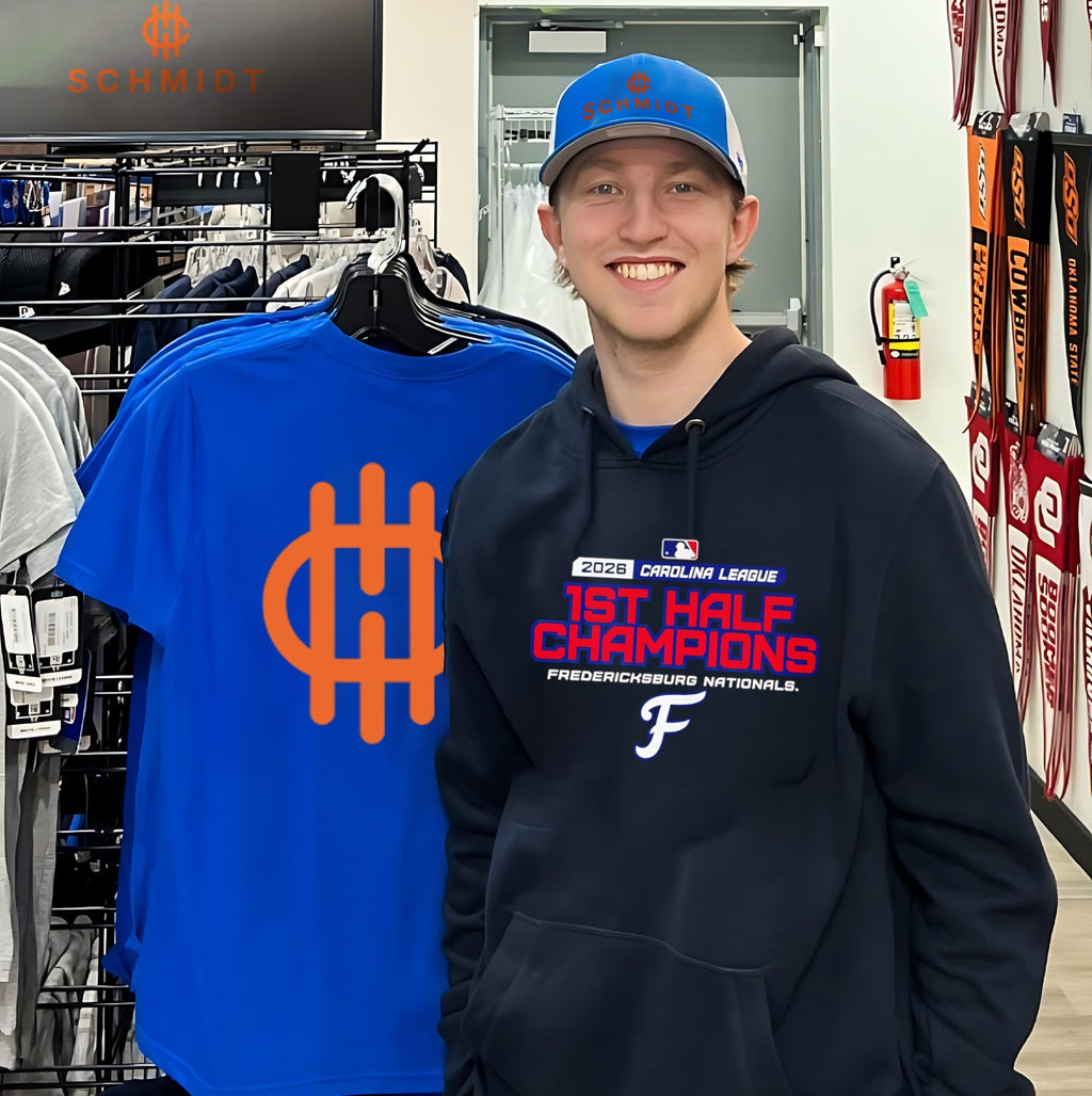 2026 Carolina League 1st Half Champions Fredericksburg Nationals shirt