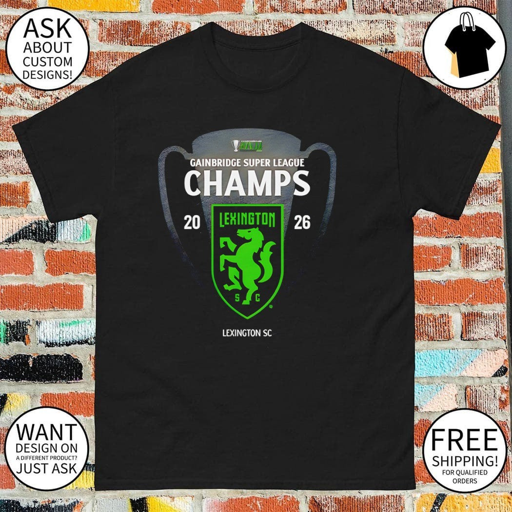 2026 Gainbridge Super League Champs shirt