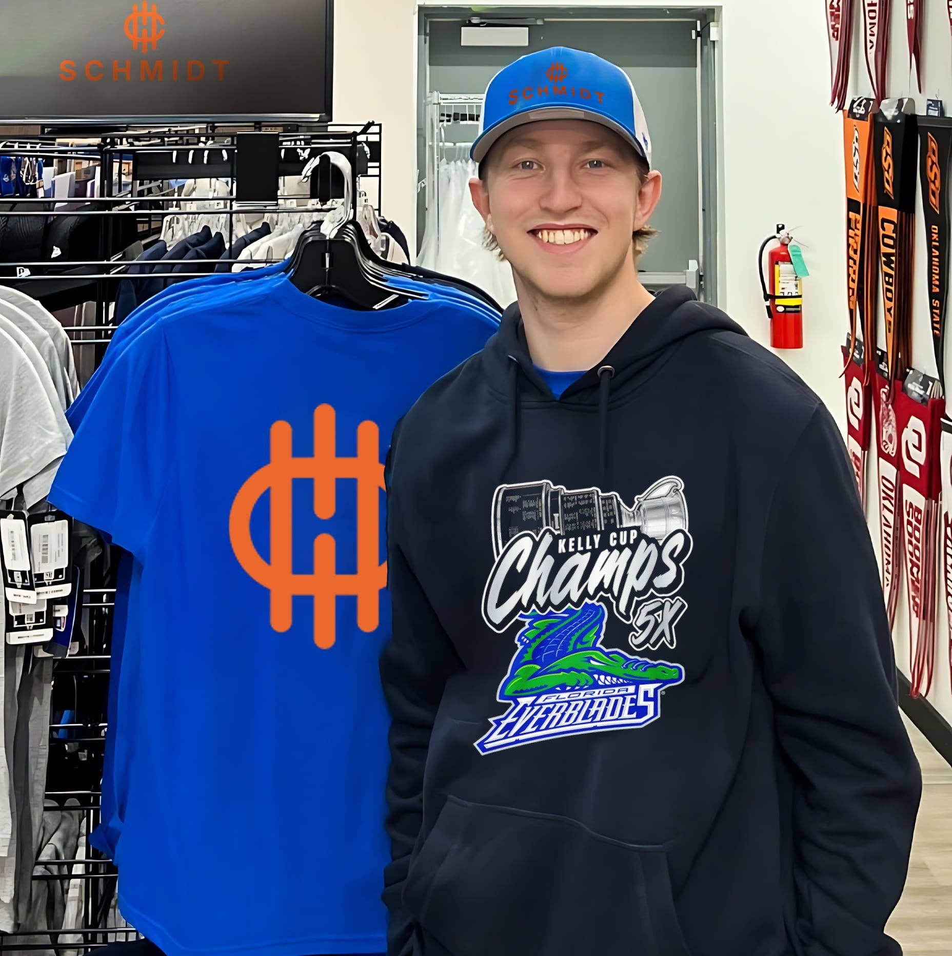 2026 Kelly Cup Champions Florida Everblades trophy shirt