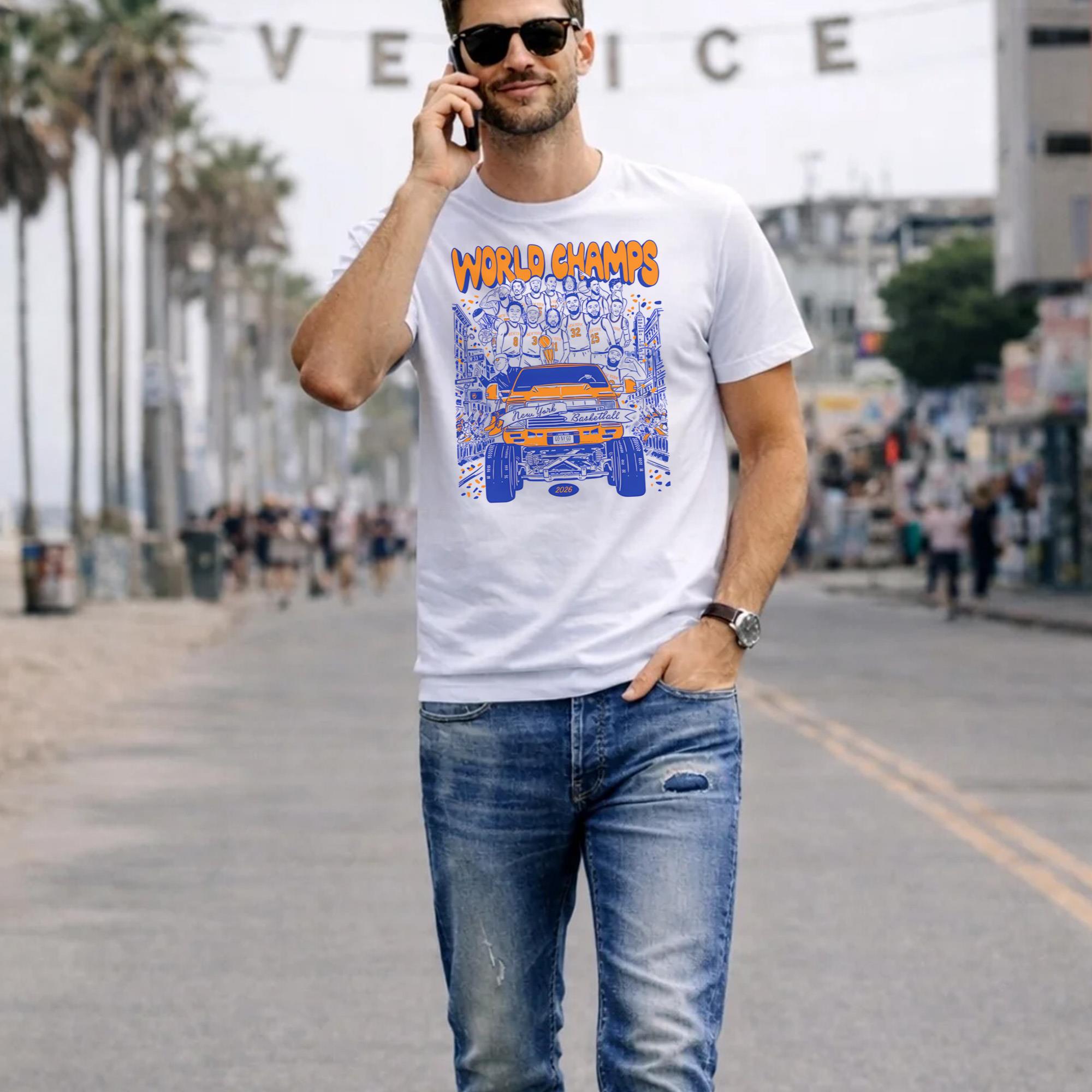 2026 Knicks World Champs Celebration Shirt