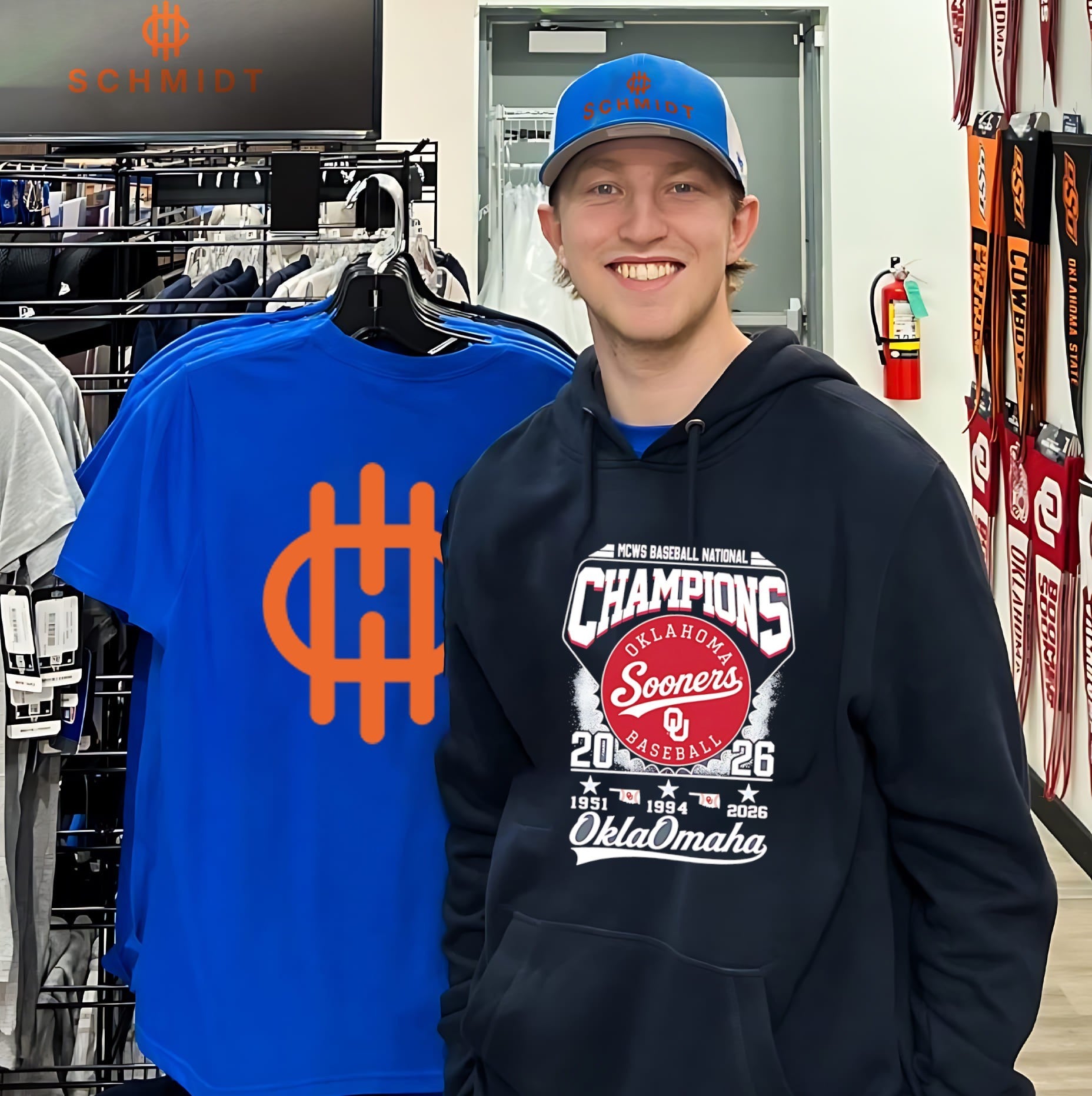 2026 MCWS Baseball National Champions Oklahoma Sooners OklaOmaha shirt
