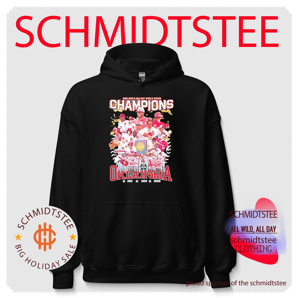2026 Men’s college World Series Champions Oklahoma Sooners 1951 1994 2026 shirt
