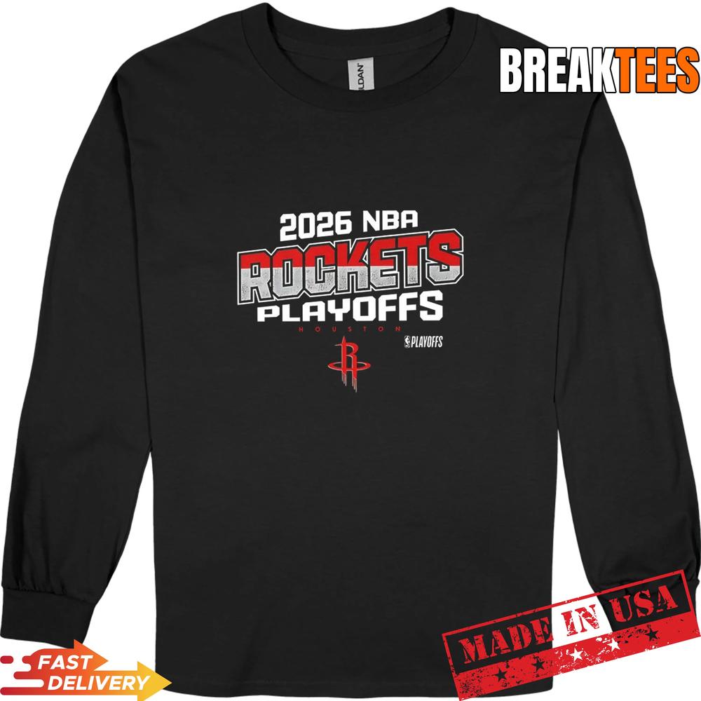 2026 NBA Playoffs Houston Rockets Basketball T-Shirt
