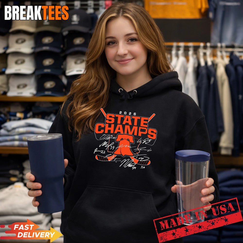 2026 State Champs Philadelphia Hockey Shirt