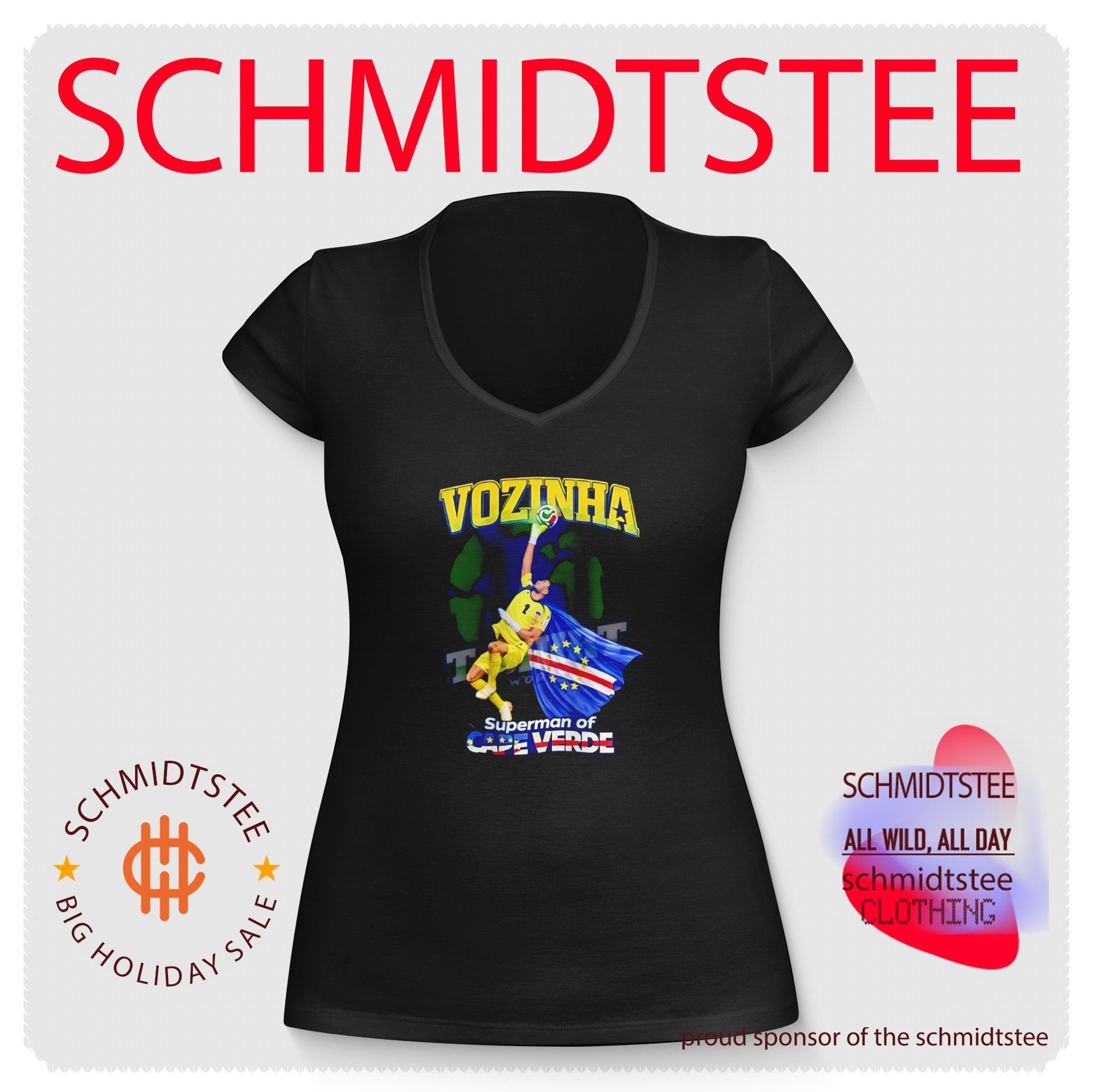 2026 Vozinha Superman of Cabo Verde Shirt