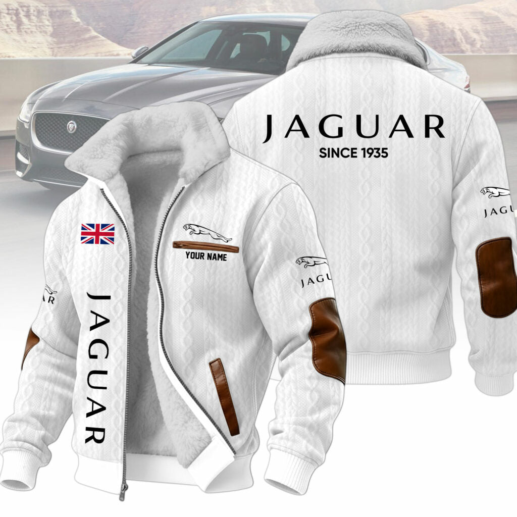 Personalized Jaguar Fleece Jacket