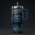 San Jose Earthquakes 32nd Anniversary Tumbler 1994-2026