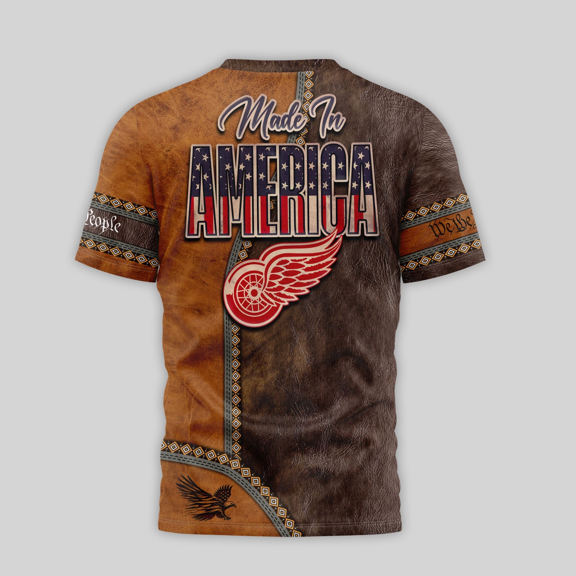 Detroit Red Wings US 250th Anniversary T-Shirt