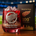 Detroit Red Wings 100th Anniversary 1926-2026 Whiskey Glass