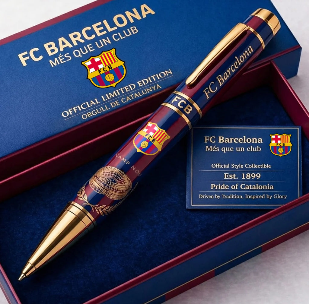 FC Barcelona Anniversary Est 1899 Collectible Pen