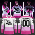 Peterborough Petes PINK IN THE RINK 2026 Custom Hockey Jersey