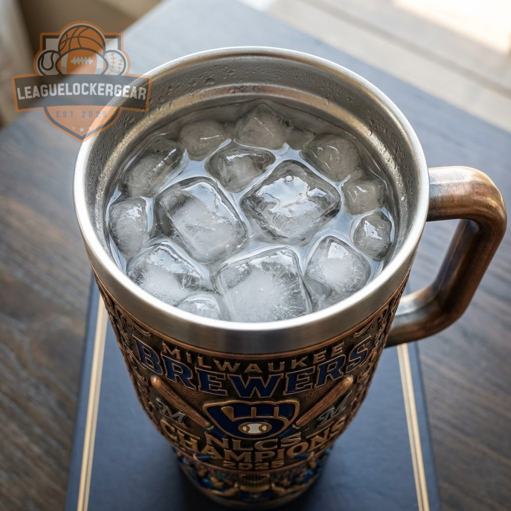 Milwaukee Brewers NLCS Champions 2025 Tumbler Mug