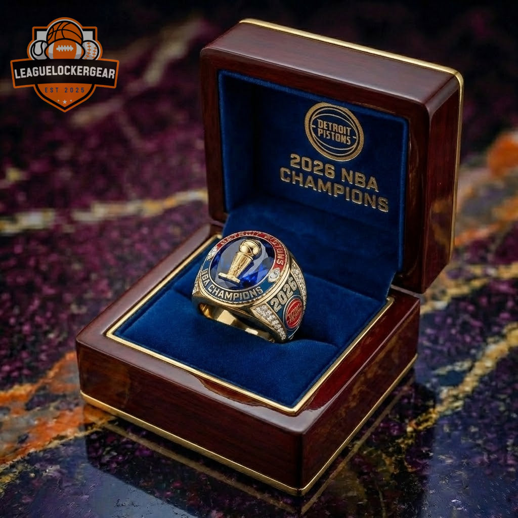 Detroit Pistons 2026 NBA Champions Championship Ring