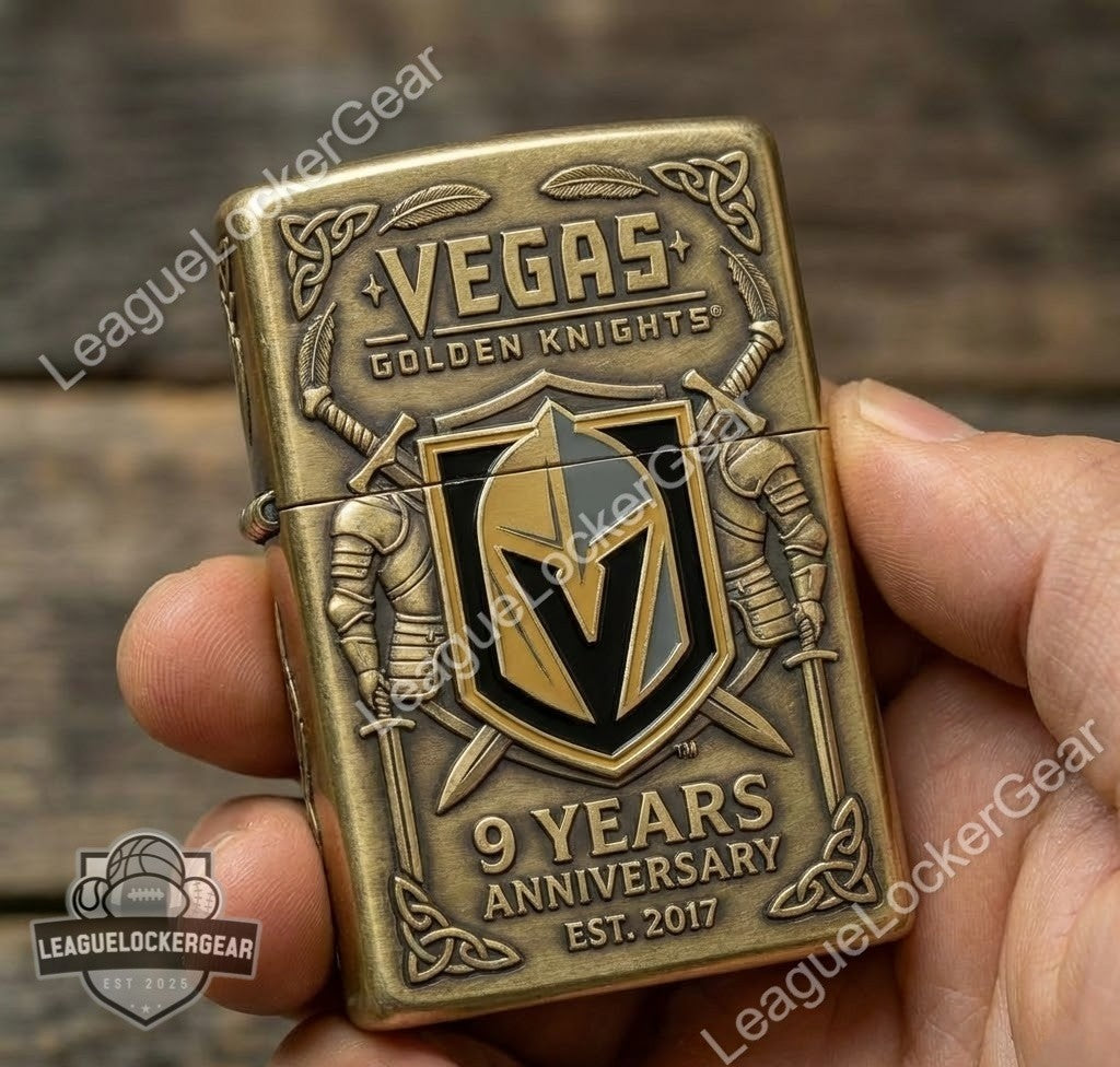 Vegas Golden Knights 9 Years Anniversary Zippo Lighter