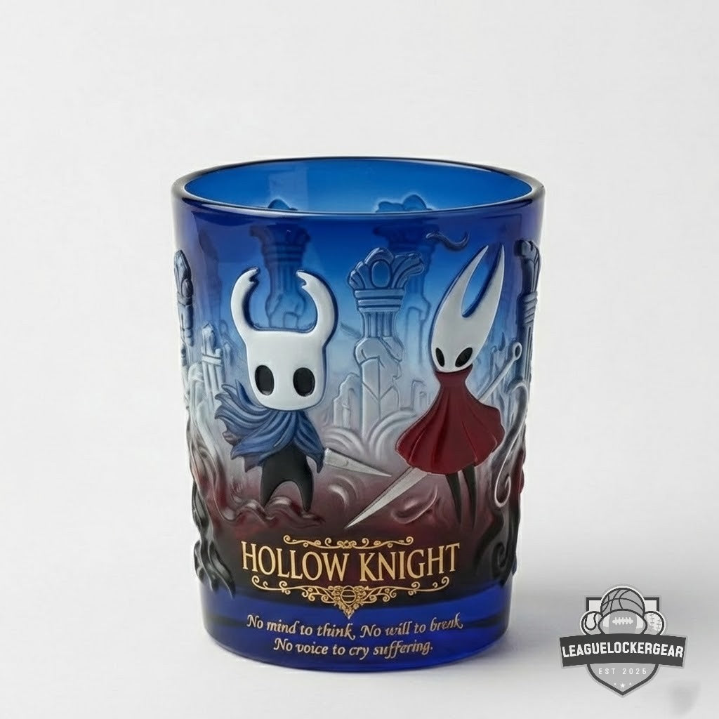 Hollow Knight The Knight And Hornet Collector Whiskey Glass