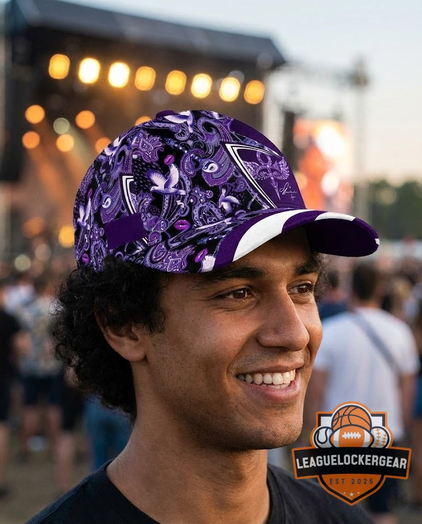 Prince Love Symbol When Doves Cry Signature Cap