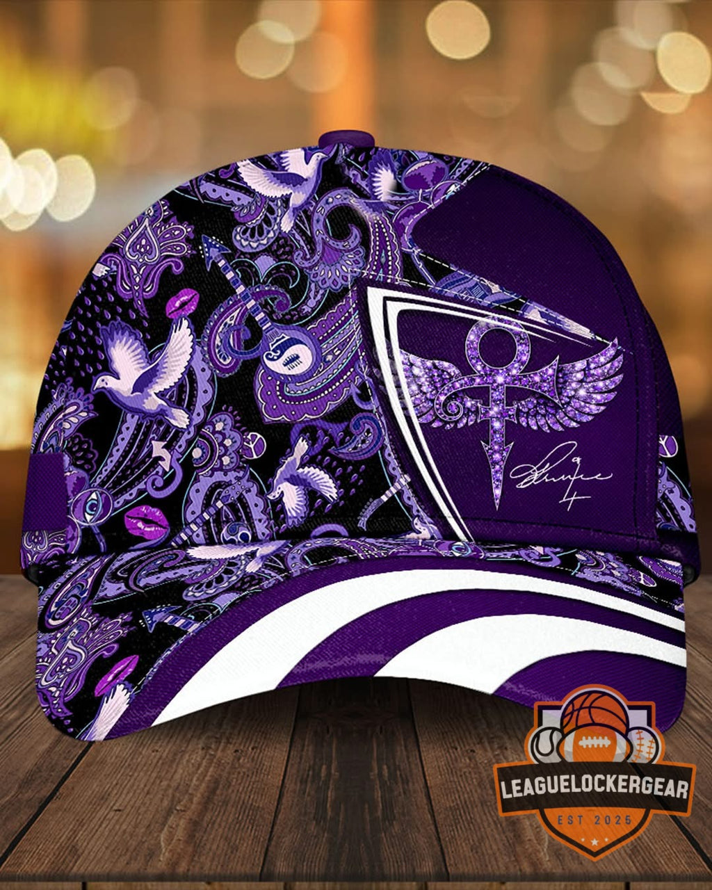Prince Love Symbol When Doves Cry Signature Cap