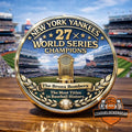 New York Yankees 27x World Series Champions The Bronx Bombers Commemorative Coin