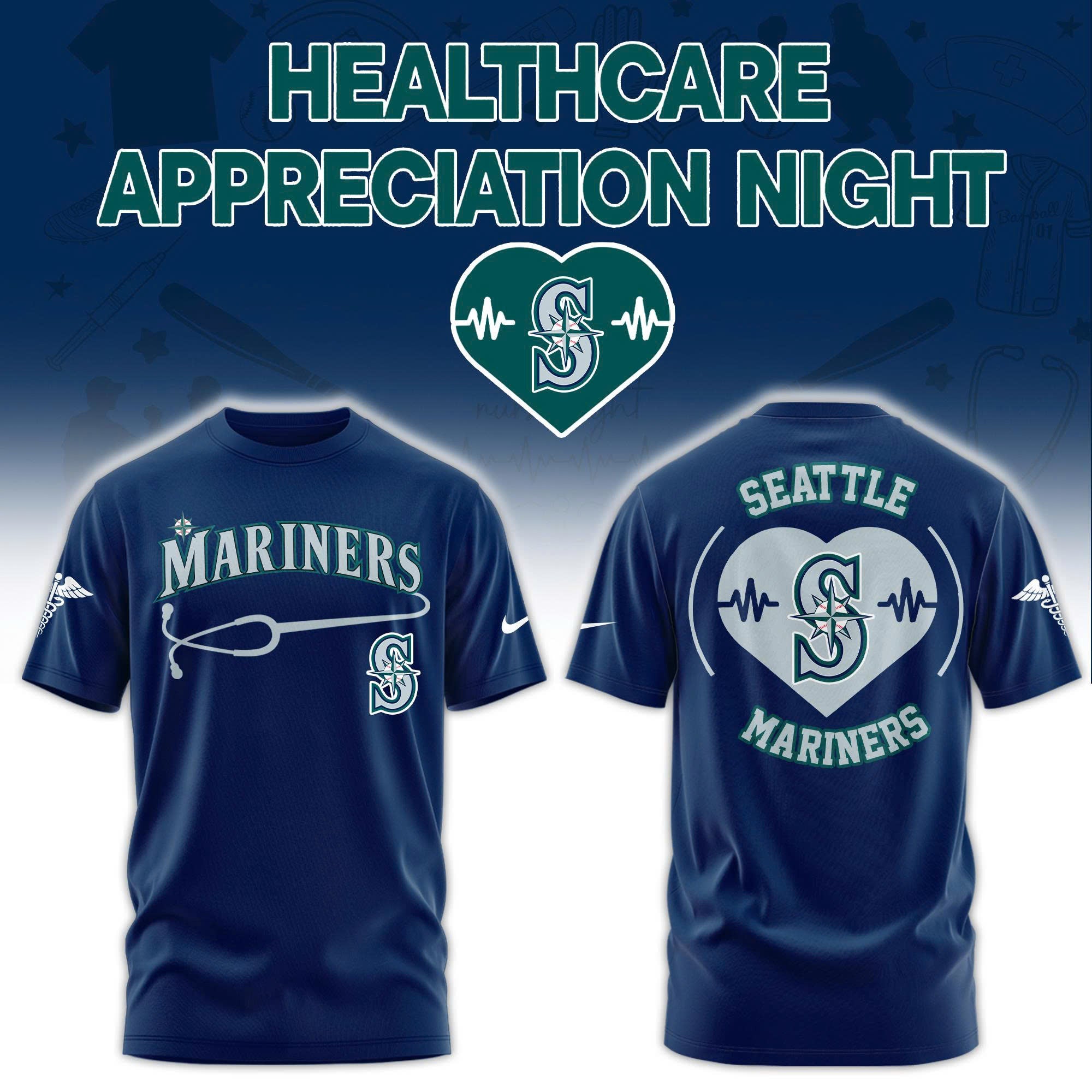 Seattle Mariners Healthcare Appreciation Night T-Shirt