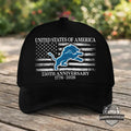 Detroit Lions United States Of America 250th Anniversary Cap