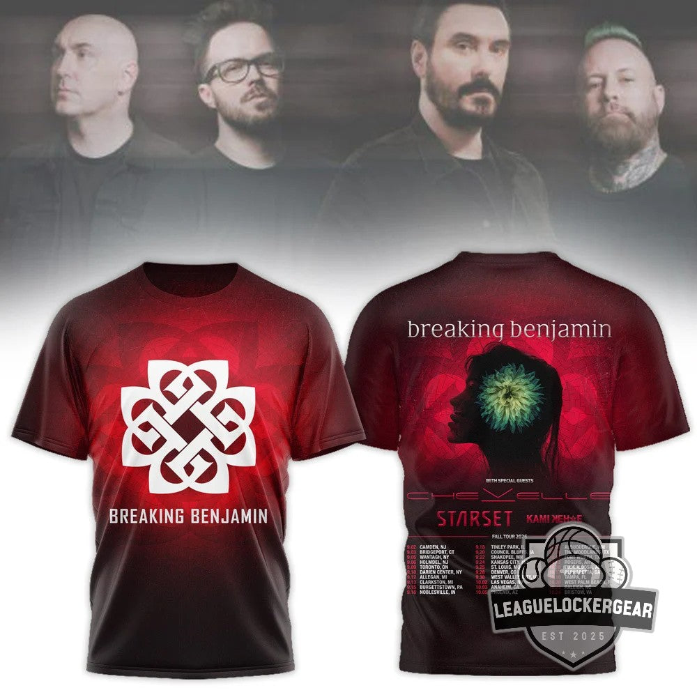 Breaking Benjamin Tour 2026 T-Shirt