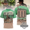 Koe Wetzel The Night Champion World Tour T-Shirt