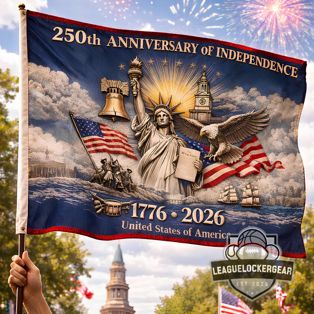 USA 250th Anniversary of Independence 1776-2026 Flag