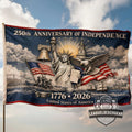USA 250th Anniversary of Independence 1776-2026 Flag