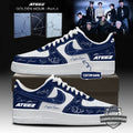 ATEEZ GOLDEN HOUR Part.4 Signatures Custom Air Force 1 Shoes