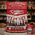 Cincinnati Reds Big Red Machine World Series Champions Acrylic Plaque