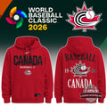 Team Canada Baseball World Baseball Classic 2026 Hoodie
