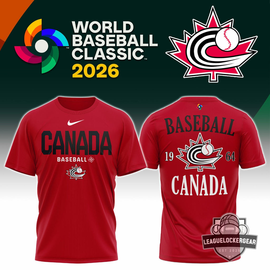 Team Canada Baseball World Baseball Classic 2026 T-Shirt