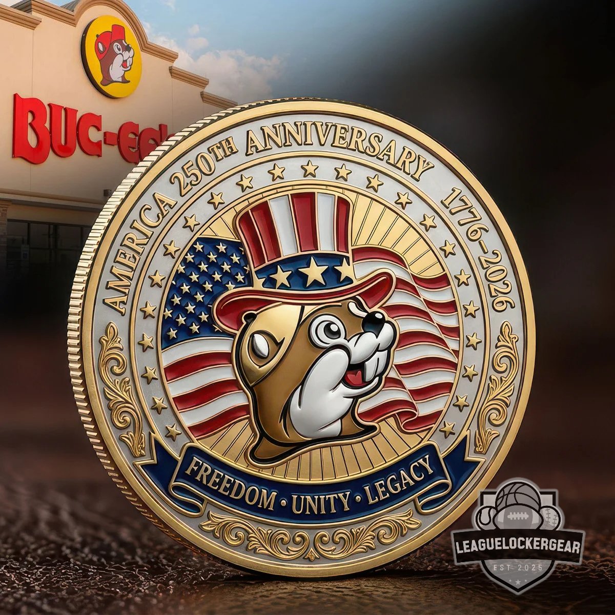 Buc-ee’s America 250th Anniversary Commemorative Coin