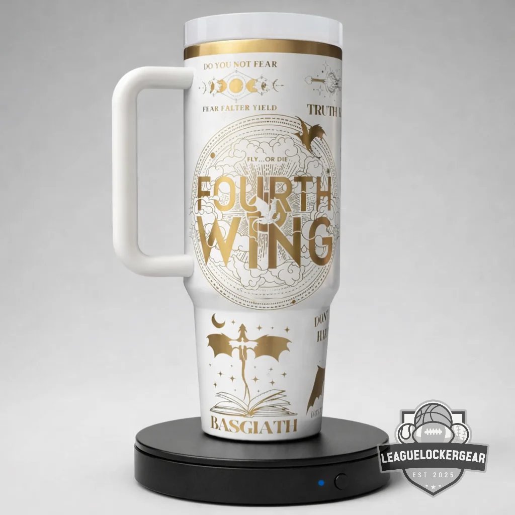 Fourth Wing Basgiath Tumbler with Handle