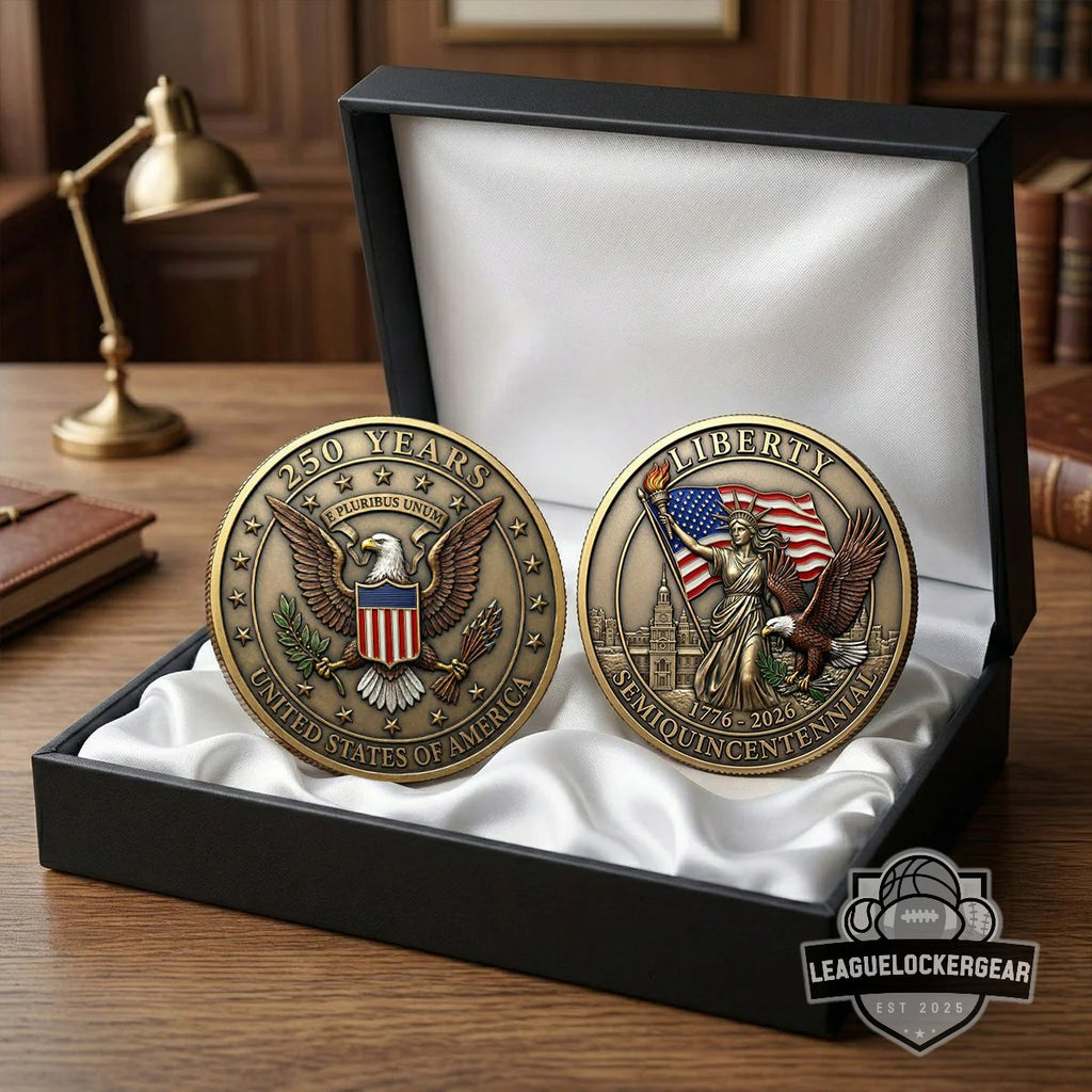United States 250 Years Semiquincentennial Commemorative Coin