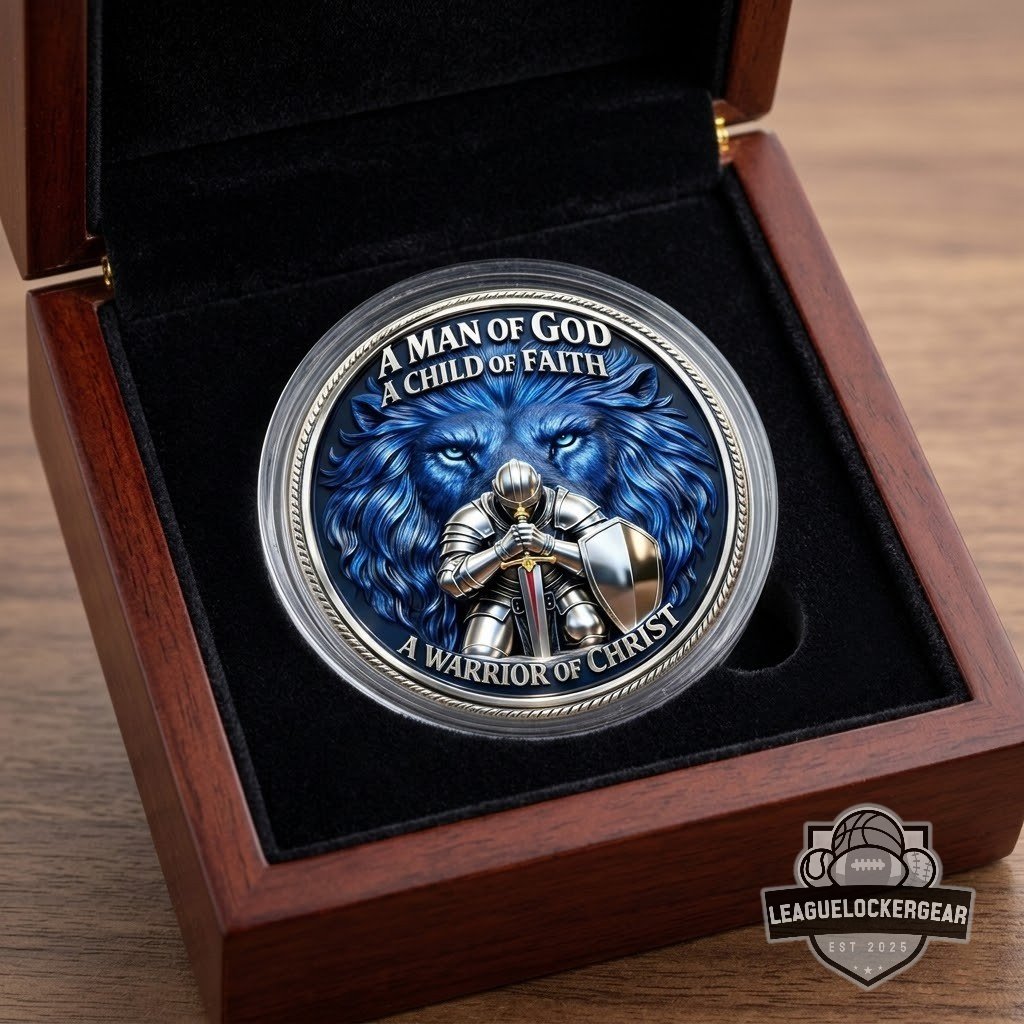 Christian Warrior Of Christ Jesus Challenge Coin