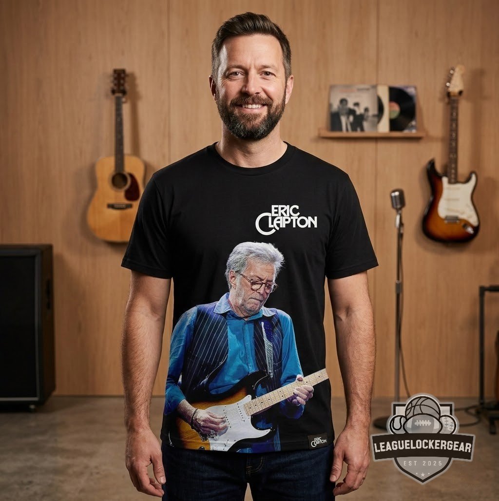 Eric Clapton Tour 2026 With Signature T-Shirt