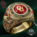 Oklahoma Sooners Boomer Sooner Champions EST. 1895 Ring
