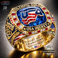 USA Hockey 2026 Milano Cortina Olympic Gold Champions Ring