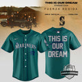 Seattle Mariners Fuerza Regida This Is Our Dream Stadium Tour Baseball Jersey