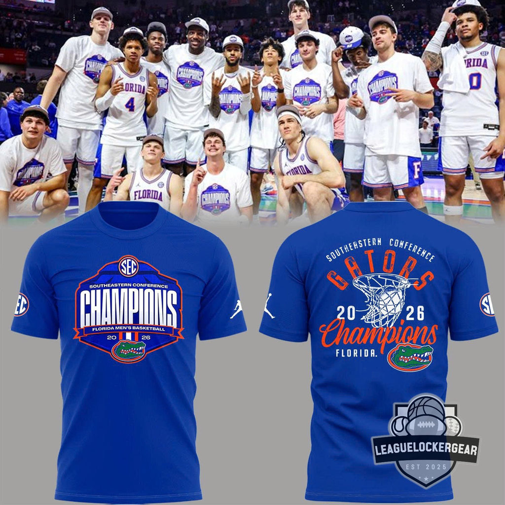 Florida Gators 2026 Southeastern Conference Champions T-Shirt
