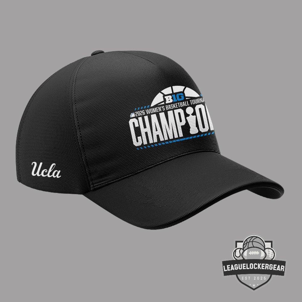 UCLA 2026 Big Ten Women’s Basketball Tournament Champions Hoodie