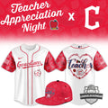 Cleveland Guardians Teacher Appreciation Night Baseball Jersey