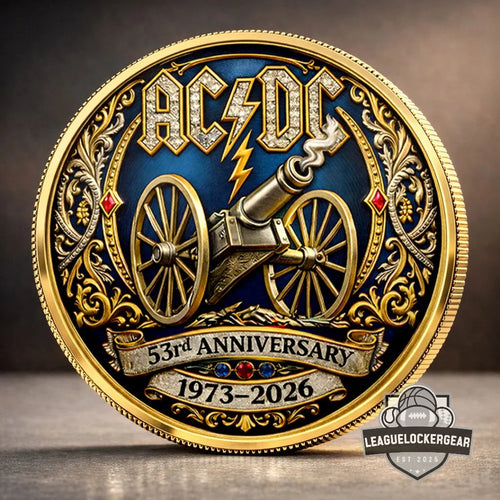 AC/DC 53rd Anniversary 1973-2026 For Those About to Rock Commemorative Coin