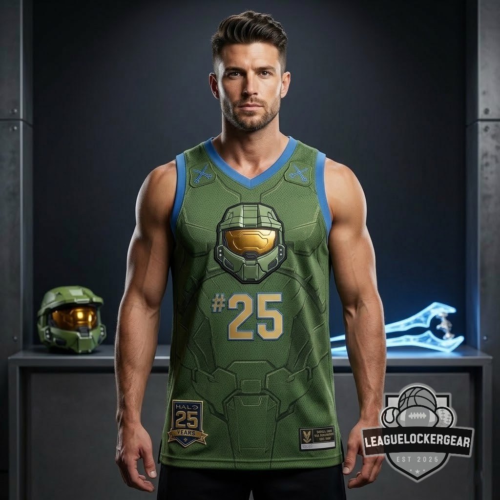 Halo 25th Anniversary Basketball Jersey