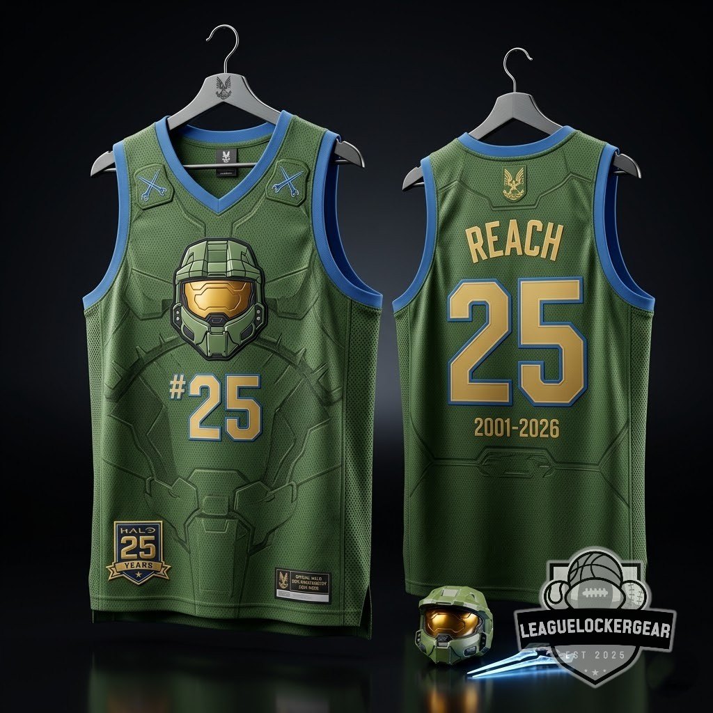 Halo 25th Anniversary Basketball Jersey