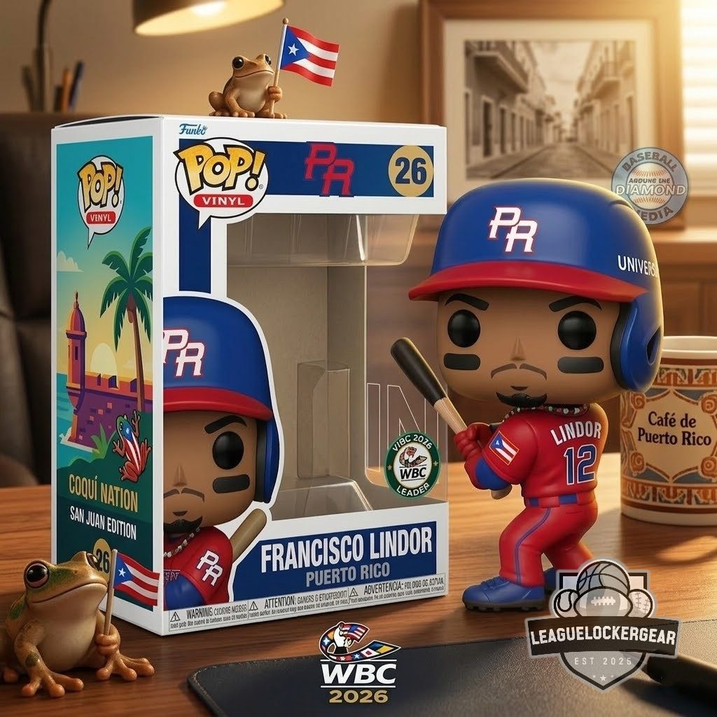 Francisco Lindor Puerto Rico Funko Pop WBC 2026