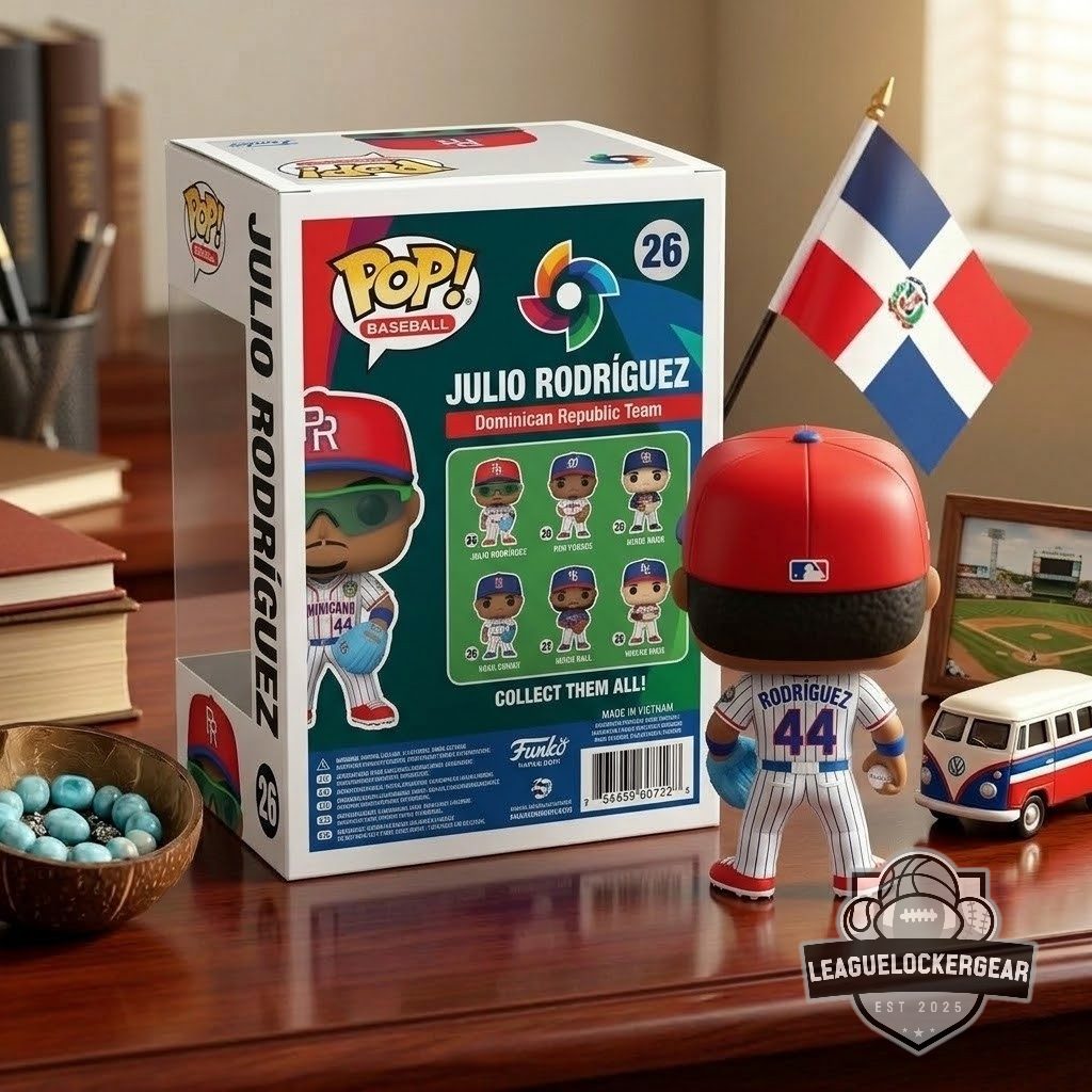 Julio Rodríguez Dominican Republic World Baseball Classic Funko Pop! Vinyl Figure