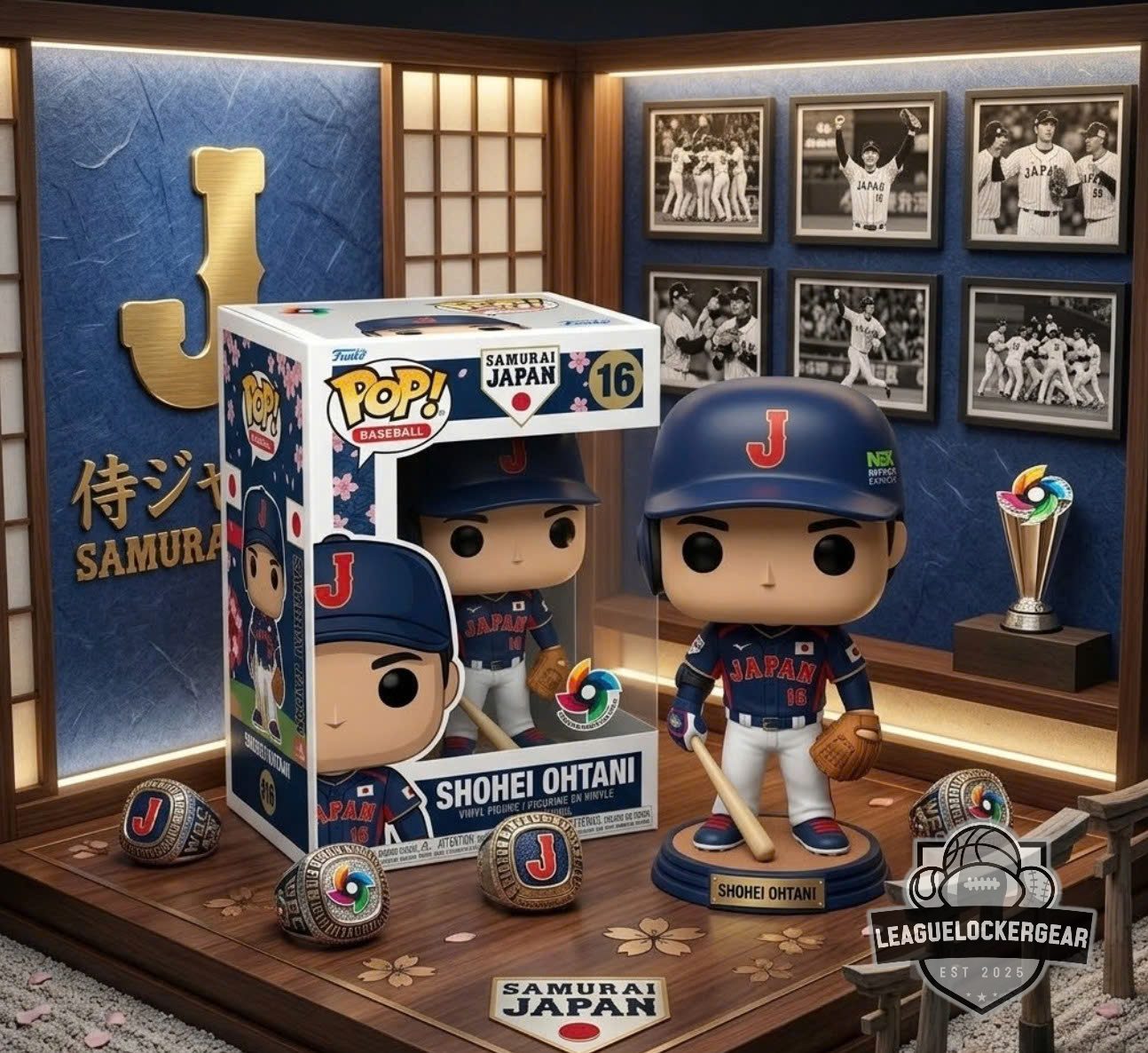 Shohei Ohtani Samurai Japan Funko Pop Vinyl Figure