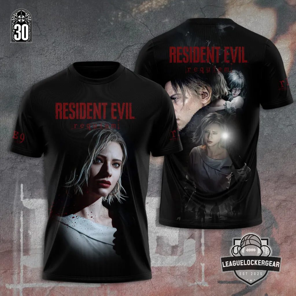 Resident Evil Requiem 3D T-Shirt
